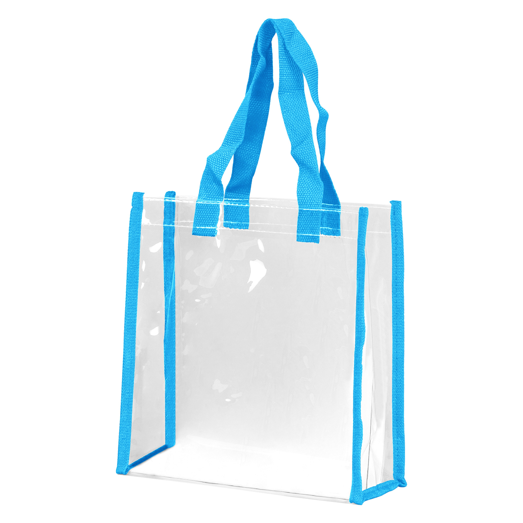 FlyFlyPromos - Waterproof Clear PVC Shopping Bag Image 2 - Promotional Product